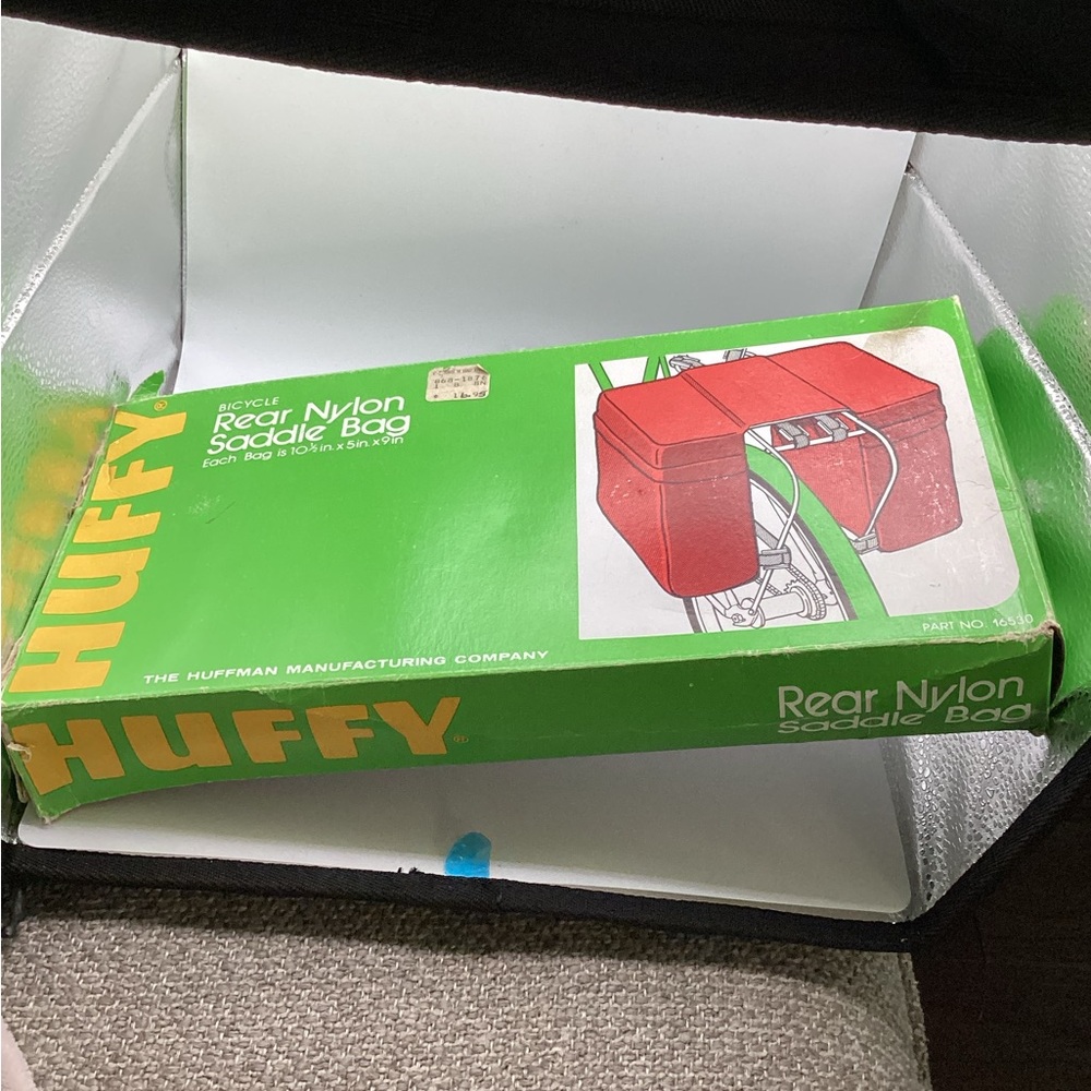 HUFFY Rear Nylon Saddle Bag - Red (Boxed)